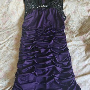 Purple Bodycon Dress